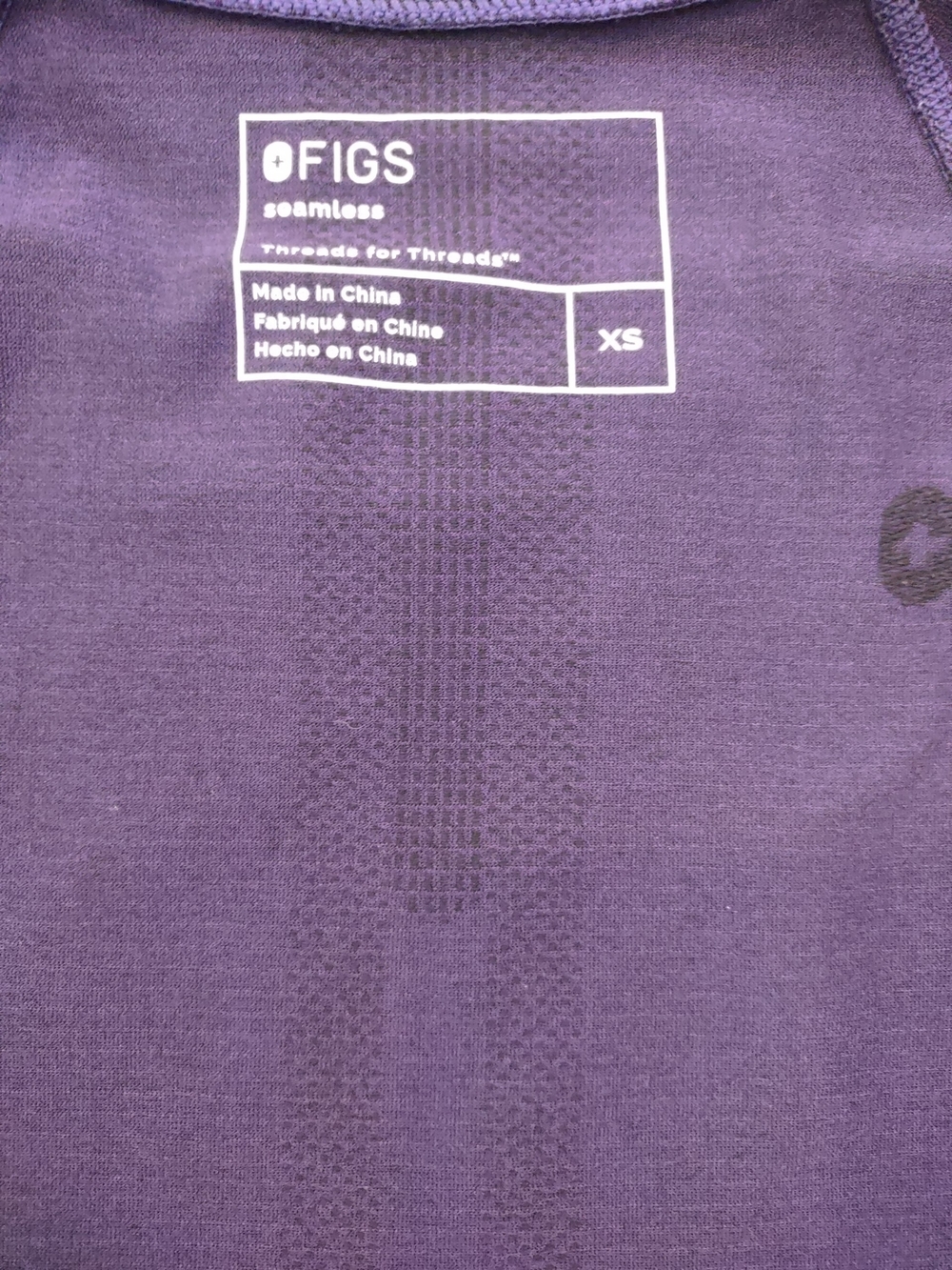 Figs Purple Jam Longsleeve Salta Seamless - Picture 4 of 5